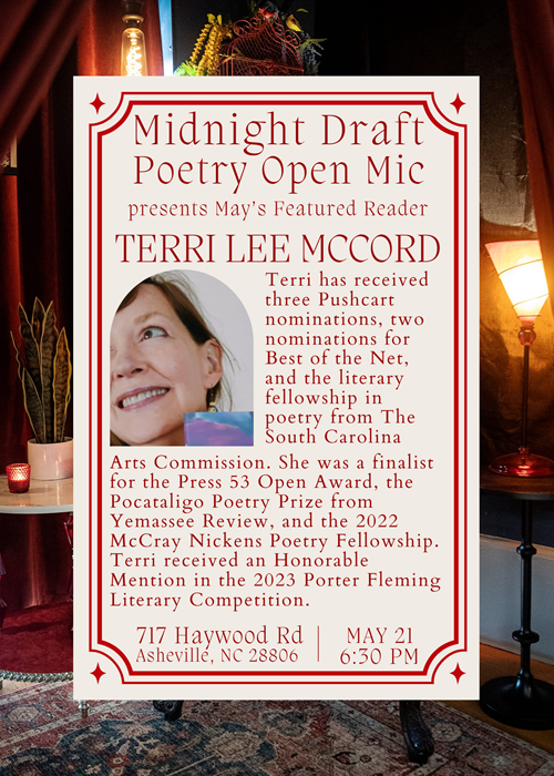 Midnight Draft Poetry Open Mic at The Argot Room