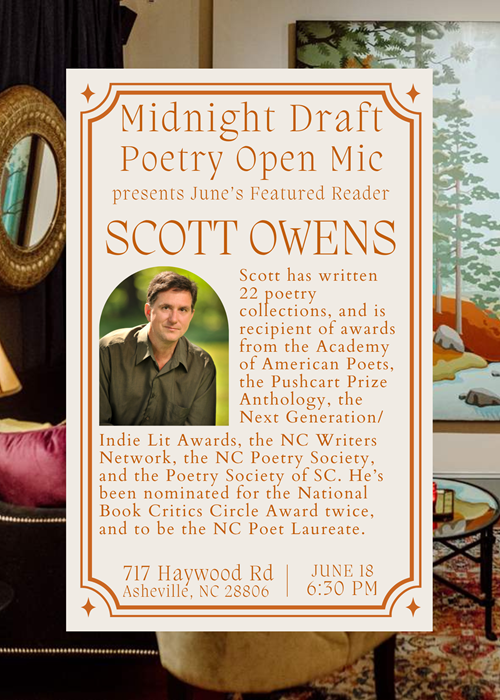 Midnight Draft Poetry Open Mic at The Argot Room