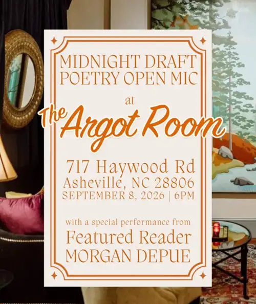 Midnight Draft Poetry Open Mic at The Argot Room