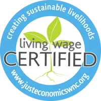 living wage certified badge